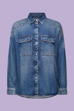 Load image into Gallery viewer, Denim skyrta
